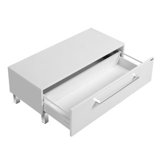 Комод с ящиком Акватон Мадрид 100см белый 1A127903MA010